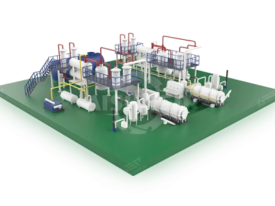 Система пиролиза шин