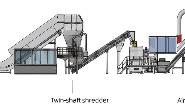 Автоматическая линия переработки холодильников и охлаждающего оборудования